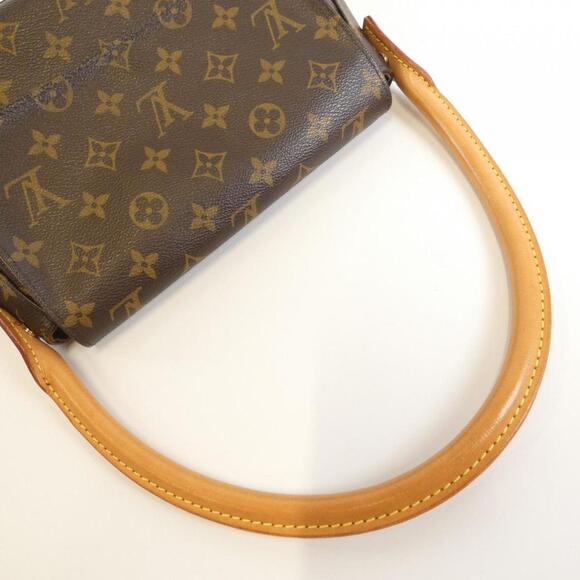 LOUIS VUITTON Brown Monogram Mini Looping Shoulder Bag - Picture 4 of 7